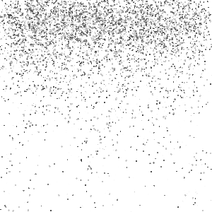 An abstract background of shimmering, light grey and silver glitter particles fading out toward the bottom.