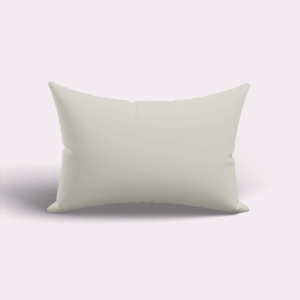 A beige satin pillow, likely from the Dear Deer Satin Pillow brand.